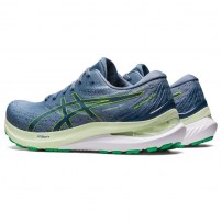 Кросівки для бігу чоловічі Asics GEL-KAYANO 29 Steel blue/Lime zest